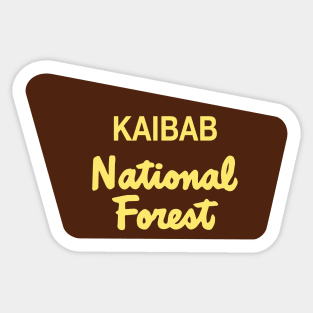 Kaibab National Forest Sticker